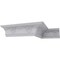 Ekena Millwork 9 1/2"H x 10"P x 13 3/4"F x 94 1/2"L, (13 3/4" Repeat), Sydney Crown Moulding MLD09X10X13SY - alternate 6